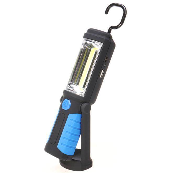 USB Torch Multi Light Bright LED Lamp Torch Magnetic Base Flashlight