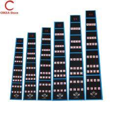 6Pcs Violin Fiddle Practice Fingerboard Sticker Finger Guide Indicator Chart