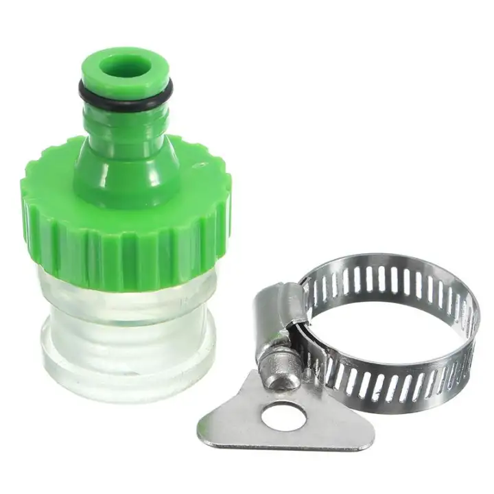 14 24mm Water Faucet Tap Hose Adapter Rubber Nozzle Adjustable