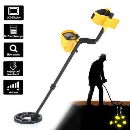 เครื่องตรวจจับโลหะทอง Digger Light ตามหานักล่า Deep Sensitive ค้นหากันน้ำ MD-3009II - INTL