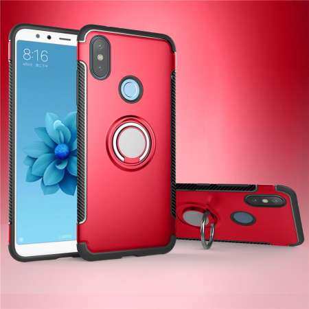สำหรับ Xiaomi Redmi หมายเหตุ 5 Pro Case, Magnetic เกราะเคสคลุมซิลิโคนแหวนโลหะเคสแข็งเคสใส่โทรศัพท์ สำหรับ Xiaomi Redmi หมายเหตุ 5 Pro Case, Magnetic เกราะเคสคลุมซิลิโคนแหวนโลหะเคสแข็งเคสใส่โทรศัพท์