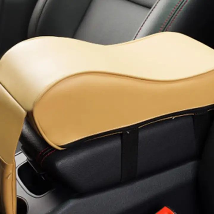 Car Seat Center Console Armrest Cushion Pillow Pad Arm Rest Car Seat Center Console Armrest Cushion