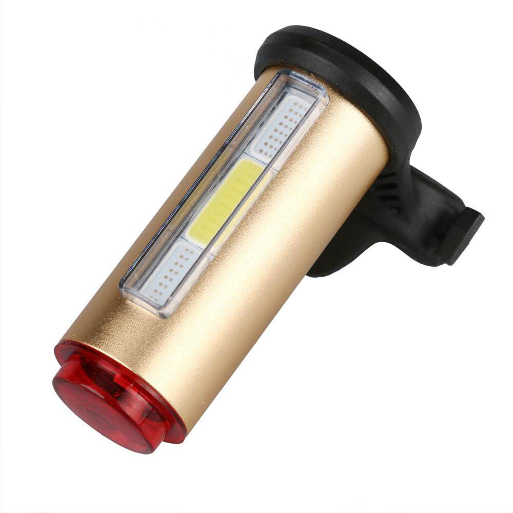 New Bicycle LED USB Charging Rear Tail Warning Safety Light Lamp 7 Modes