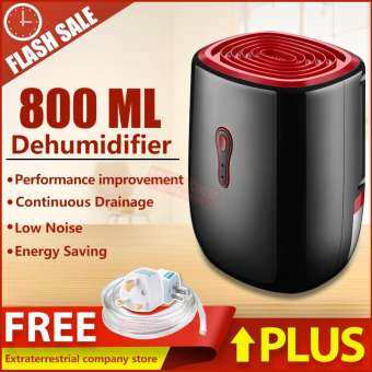 800 มิลลิลิตรใหม่อัพเกรดเพิ่มต่อเนื่องระบายน้ำเครื่องลดความชื้นแบบอัตโนมัติกำจัดความชุ่มชื้นจากตู้เสื้อผ้าเงียบ