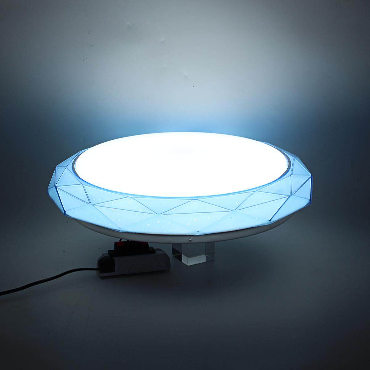 24W Ultra Bright Round LED Ceiling Panel Light Lamp Living Room Bedroom Home white light