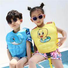 1 Pcs Baby life Vest Jacket 2-6 Years Child Swim Trainer Buoyancy Swimsuit float Cartoon Learn Swimming Pool funny Piscine Kid F