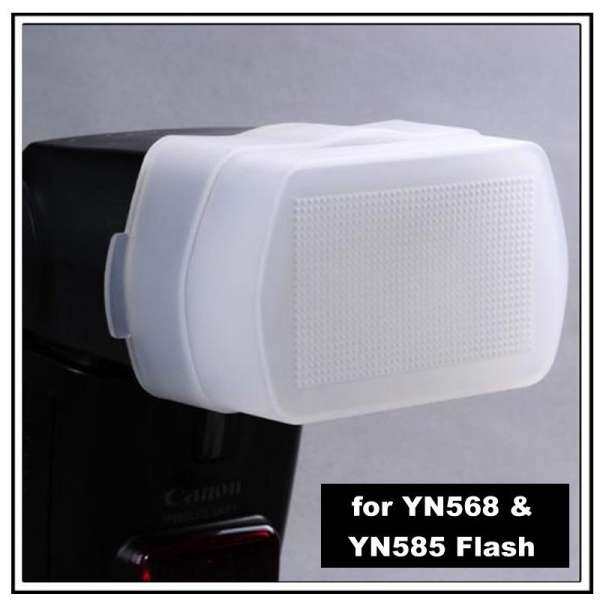 LXVK Bounce Flash Diffuser for Canon Speedlite 580ex II Yongnuo YN-565EX YN-568EX YN560 III YN-560EX Speedlite - intl