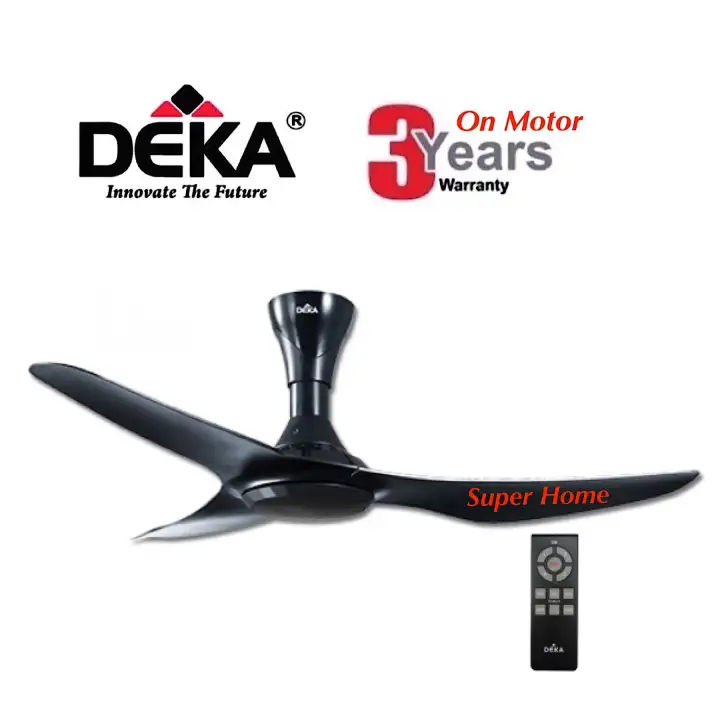 Deka Ac Motor 56 Designer Decorative Ceiling Fan Sx78 Gm Gun
