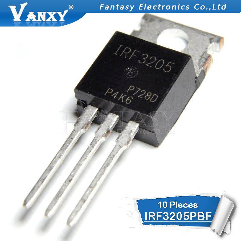 10PCS IRF3205PBF TO220 IRF3205 TO-220 HEXFET Power MOSFET