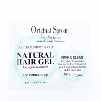 Original Sprout Natural Hair Gel 1 25oz 37ml Lazada