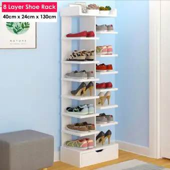 Nava Diy Home Shoe Organizer Rack Multipurpose Wooden Shoe Rack
