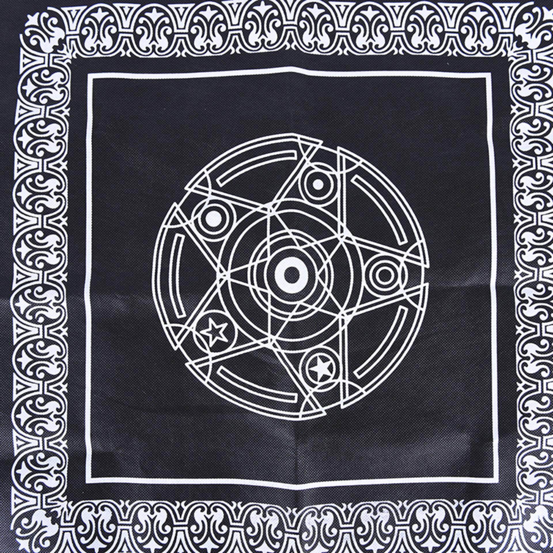 49*49cm pentacle tarot game tablecloth board game textiles tarots table cover