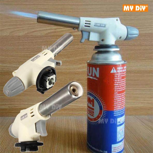 MYDIYHOMEDEPOT GAS TORCH Flame Gun Butane Gas Flame Gun Fire Starter