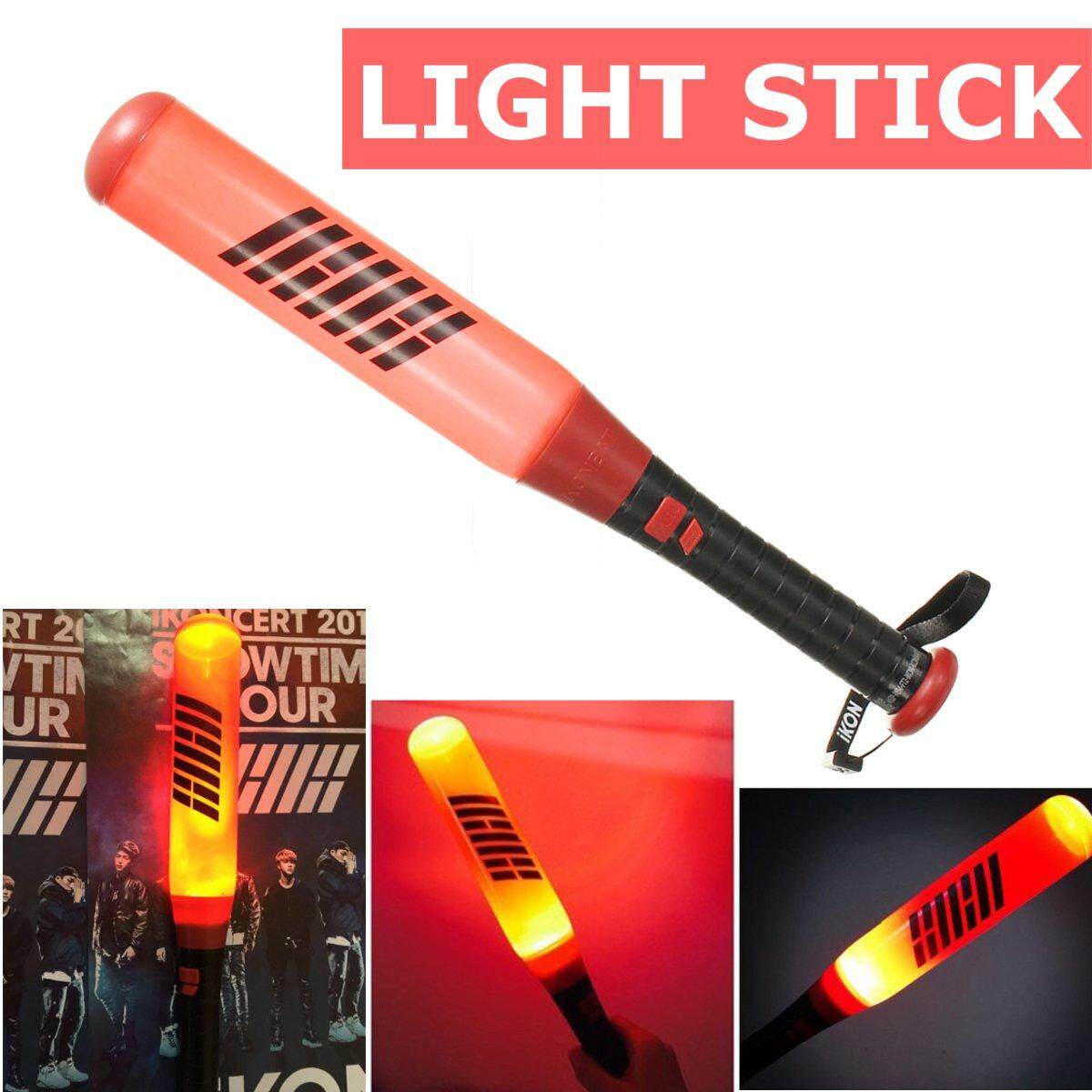 YG Kpop IKON Light Stick KONBAT Concert Glow Lightstick B.I BOBBY Lamp Red