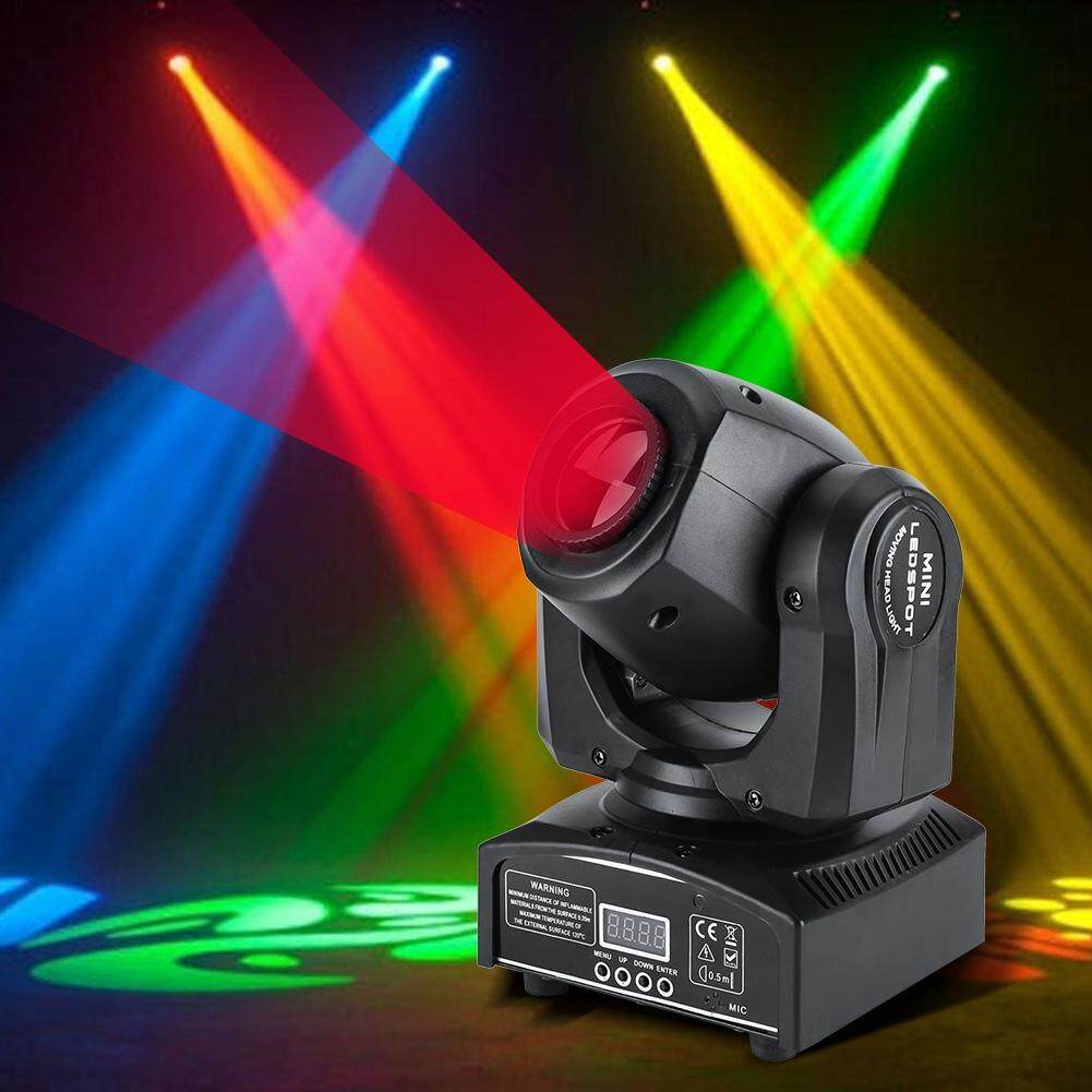 Sweetbaby 1 30 W Di Chuyển Đầu Đèn Sân Khấu DMX512 Disco Quán Đảng Hiệu Ứng Đèn Phích Cắm EU 220 ~ 240 V