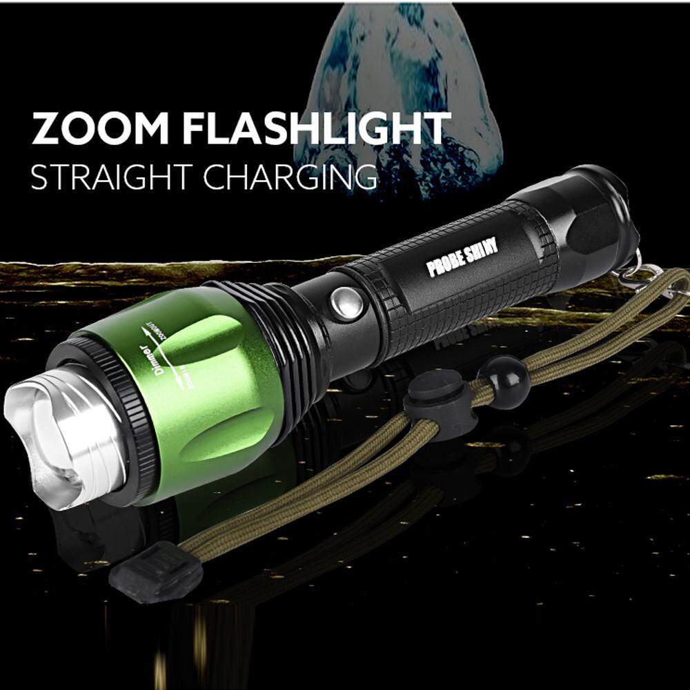 Super Bright Zoomable T6 LED Lamp Light Flashlight Torch