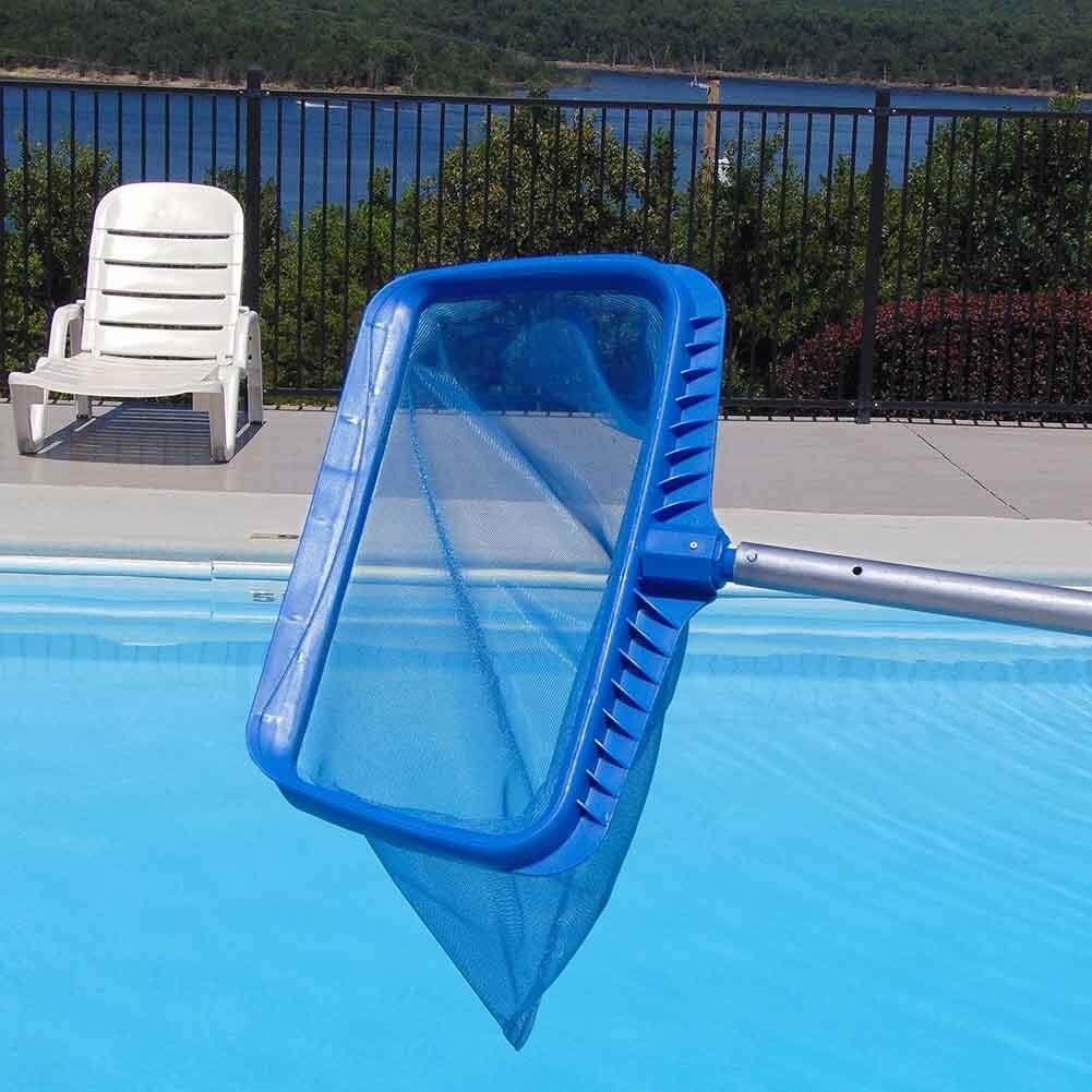 SBY Heavy-duty Deep Water Net Swimming Pool Rake Bag Head Spas Skimmer Pond Pools Leaf Cleaning