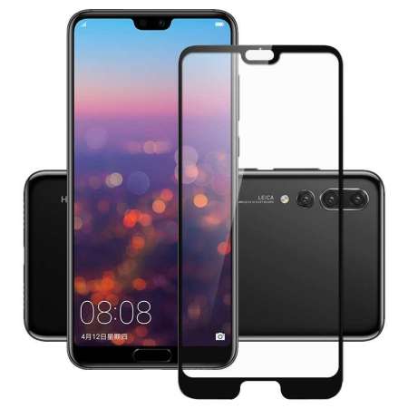 Deyln Ultra บาง 3D ฟิล์มกระจกนิรภัยฝาครอบปกป้องหน้าจอสำหรับ Huawei P20 Pro