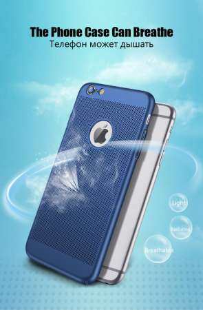 เคสสำหรับไอโฟน 8 แฟชั่นสีแดง Hard Breathable Cooling ฤดูร้อนกรณีฝาครอบ - INTL