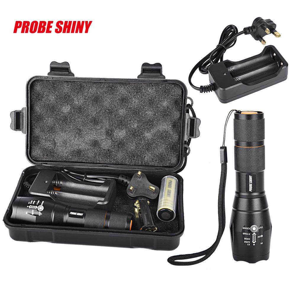 5000lm X800 Tactical Flashlight LED Zoom Military Torch G700