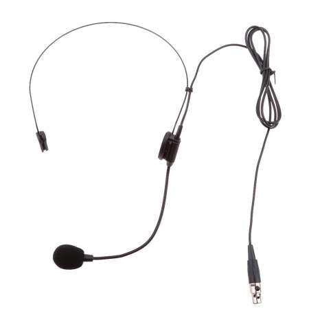 Miracle Shining Unidirectional XLR 4Pin+3Pin Headset Head Worn Microphone Condenser Mic