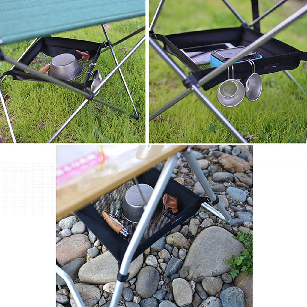 Magideal Camping Picnic Folding Table Storage Grid Outdoor Kitchen Bag Big
