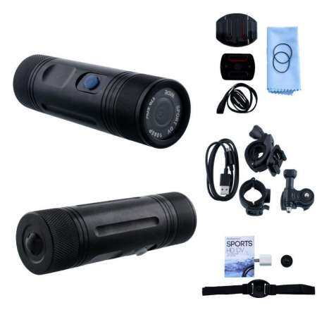 Airforce 2018 จักรยานกล้องแอคชั่นแคมเมรา HD หมวกขี่มอเตอร์ไซค์กล้องบันทึก DV Full 1080 จุด HD กล้องติดรถยนต์ - INTL