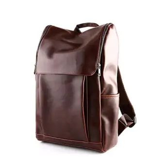 lazada leather backpack