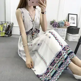 lazada boho dress
