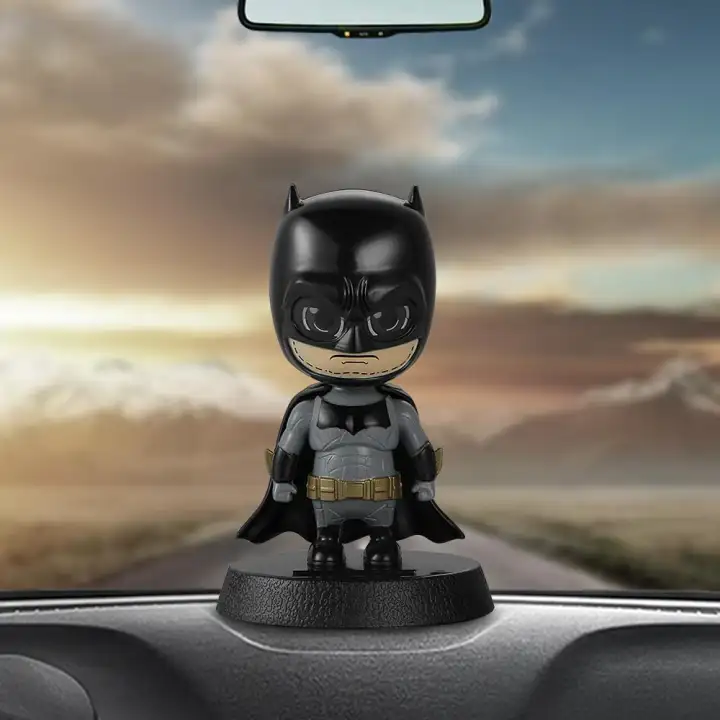 Hlb Avengers Car Decoration Shaking Head Figurine Doll Ornament