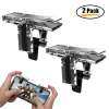 niceEshop Mobile Game Controller, [Upgraded Version] Sensitive Buttons L1R1 for Rules of Survival/Survivor Royale//PUBG/Critical Ops Fit for Android IOS Phone,1 Pair