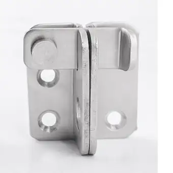Dolity Stainless Steel Door Lock Security Door Latch Staple Hasp