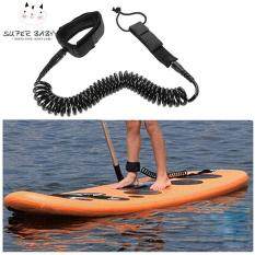 SBY 10ft Surfboard Ankle Leash Rope Coiled Stand Up Paddle Board Surfing Cord String