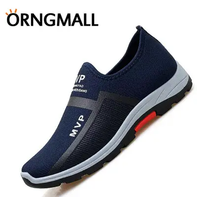 ORNGMALL New Men's Casual Sneakers Walking Shoes Lazy Comfortable Driving Athletic Shoes Sports Shoes for Men Slip-On Loafers Moccasin