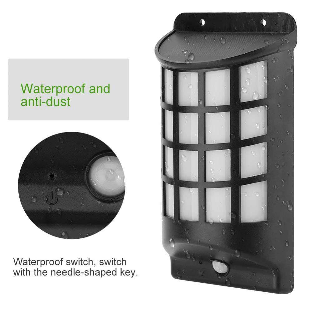 epayst Waterproof Solar Power LED Light Decorative Sensor Lamp for Garden Path Courtyard 4Bulbs