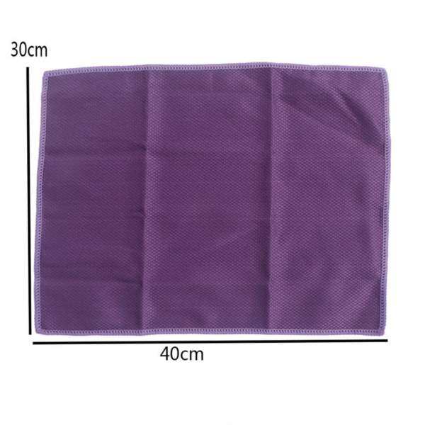 Water Absorbable Glass Kitchen Towels Car Cleaning Cloth Wipes Table Window - intl