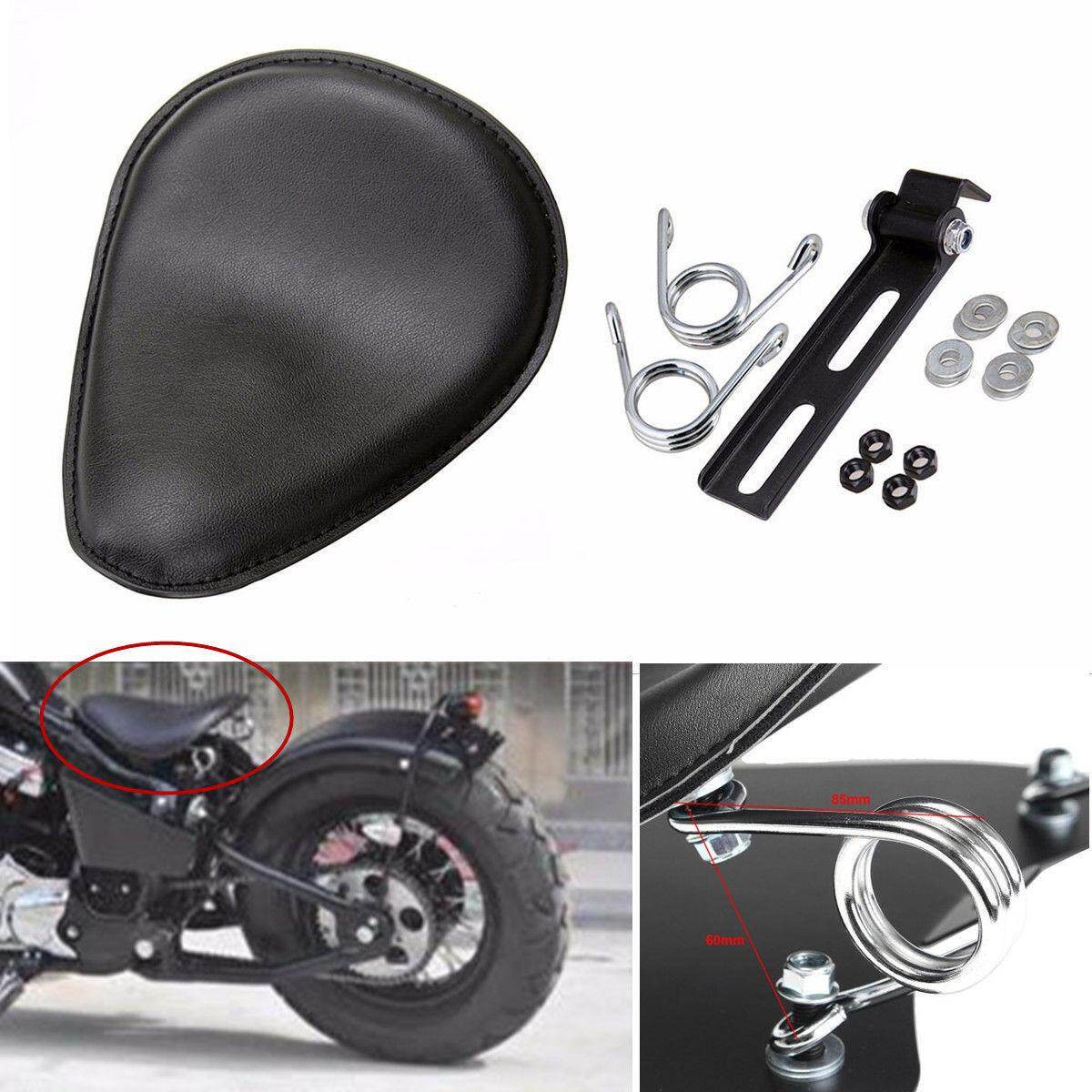 Motorcycle Solo Driver Seat Premium Base Spring Bracket For Harley