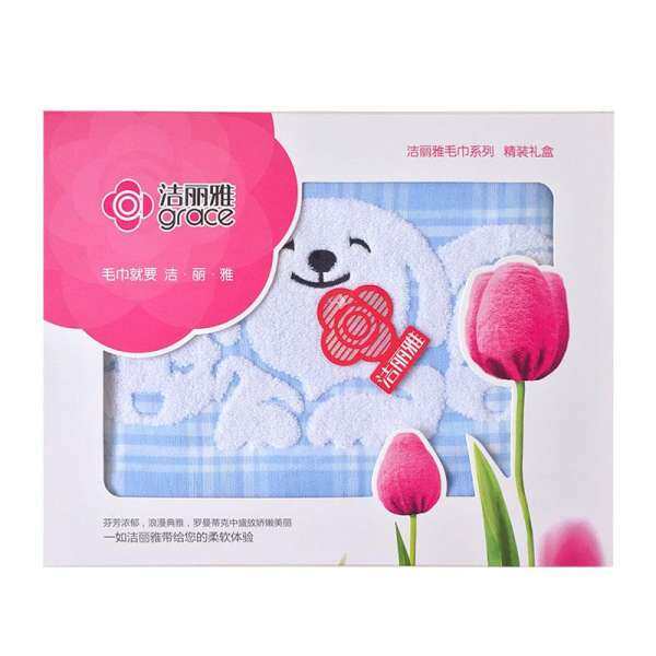 Grace 100% Cotton Màu Hộp Quà Tặng Mẫu Cho Người Lớn Khăn Tắm Khăn Tắm