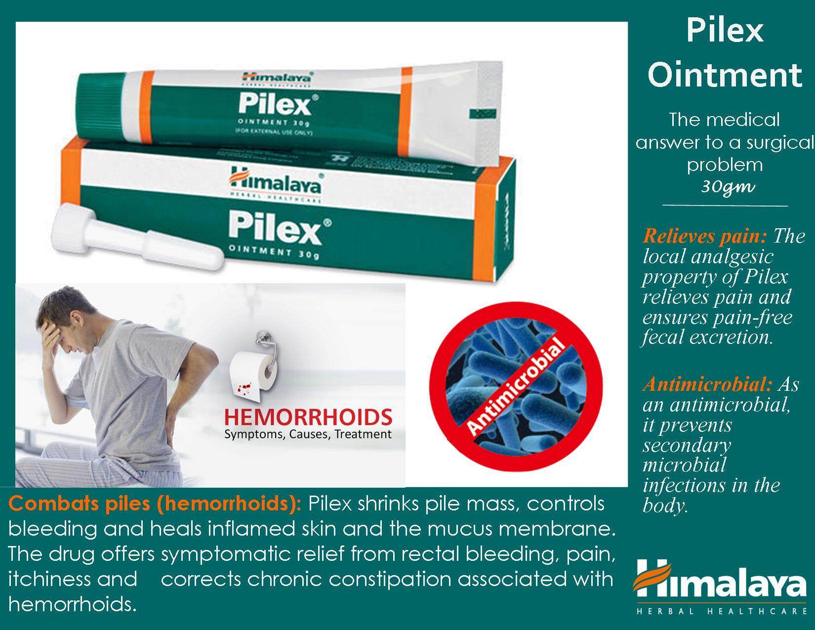 Himalaya Pilex Ointment 30gm-( Pilex Ointment is Now in new Packaging ...
