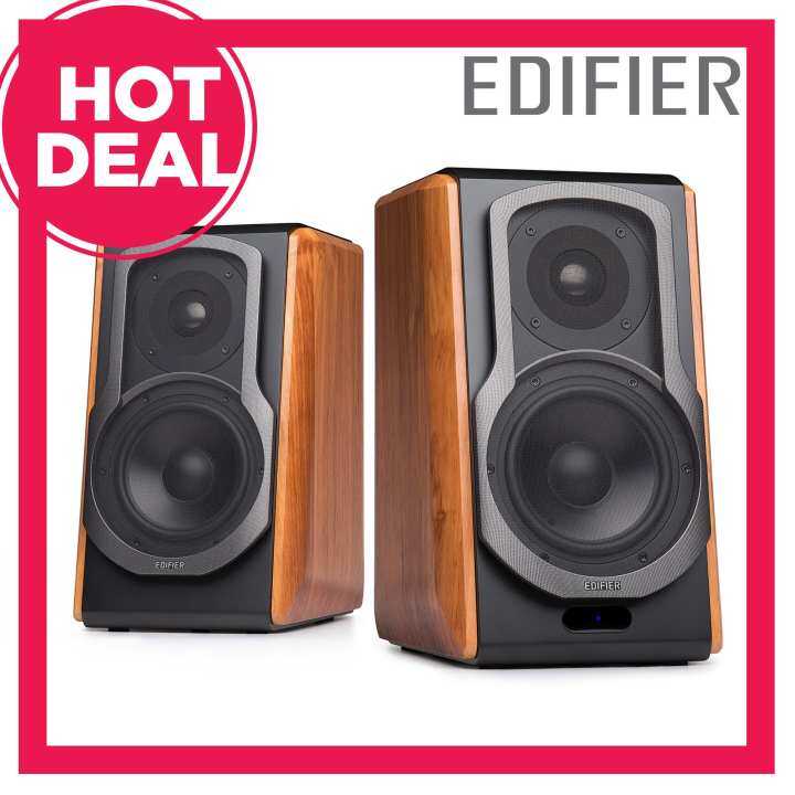 Edifier S1000DB Active HiFi Bookshelf Speaker Lazada