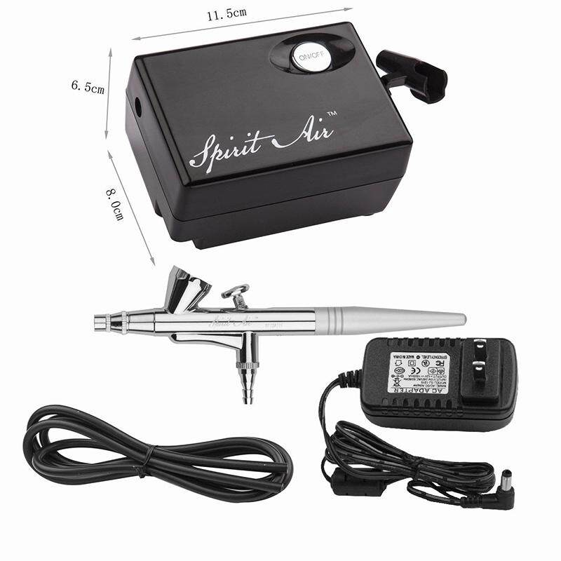 Mini Compressor Air brush Kit Spray Tattoo Nail Art Paint Craft Panting Tools