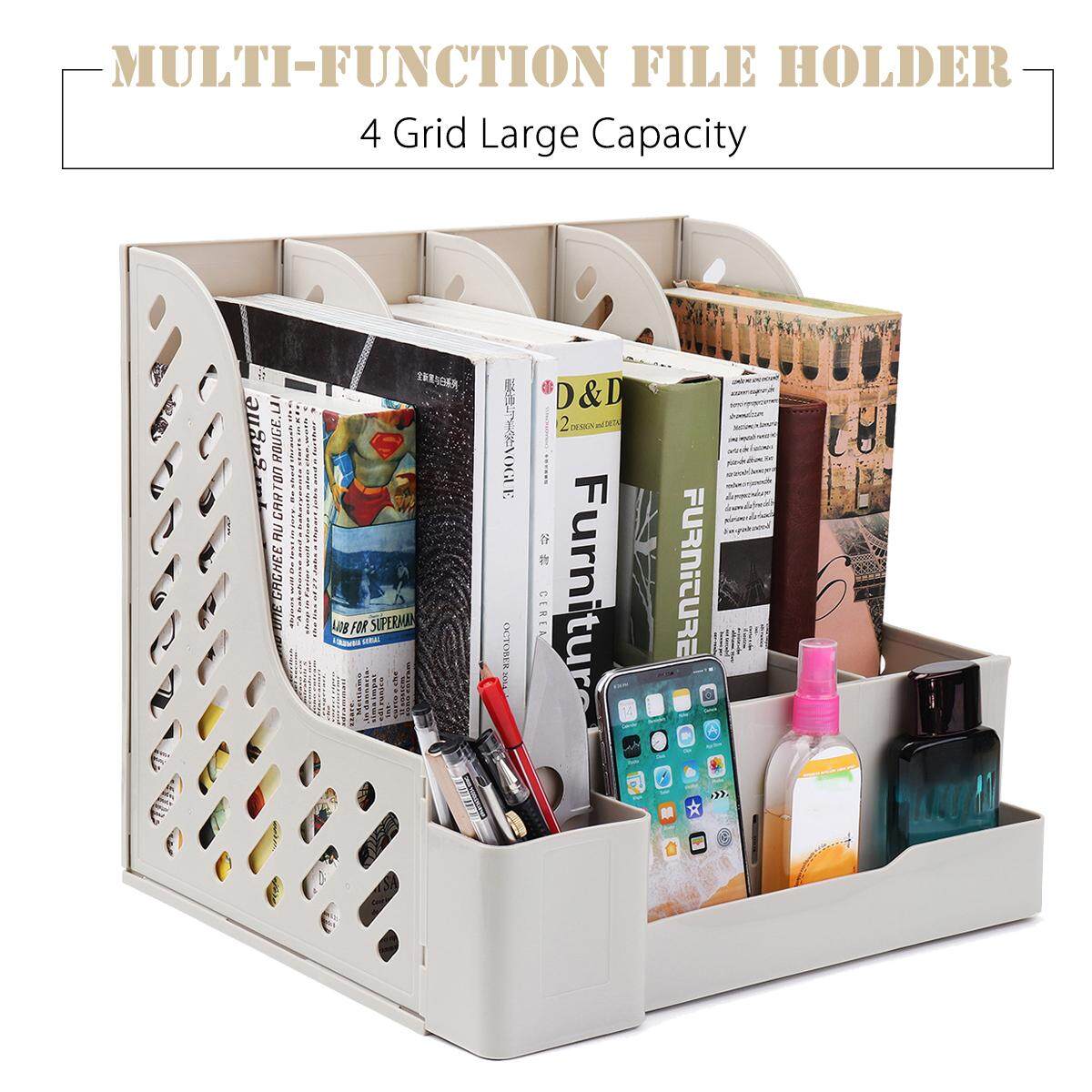 Pp Doent Trays File Storage Pen Holder Desk Organizer Shelf Office Stationery