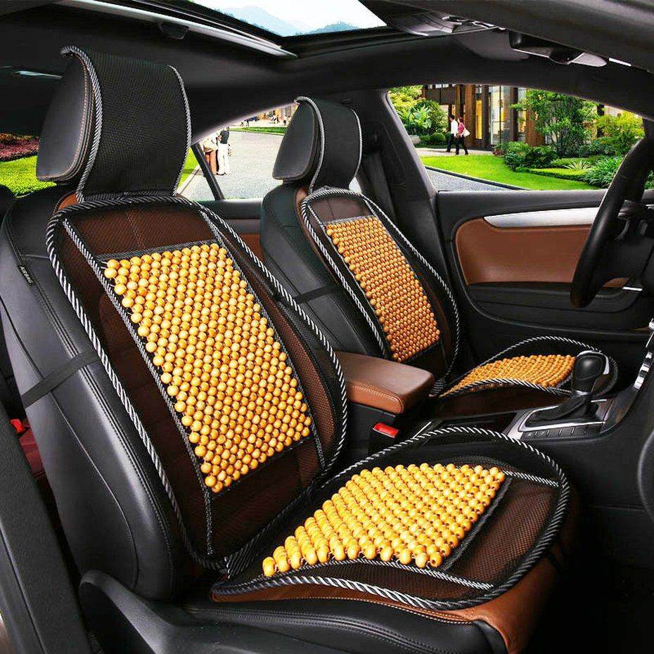 car seat wooden mat