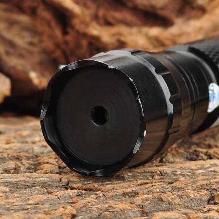 UltraFire WF-501B 5 มิลลิวัตต์เลเซอร์สีเขียวไฟฉาย - สีดำ (1x16430) - นานาชาติ