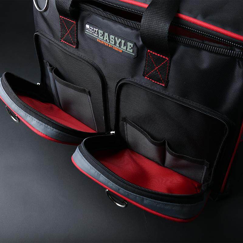 12inch/14inch Tool Bag 1680D Waterproof Bag Close Top Wide Mouth Electrician Bags Small Bags