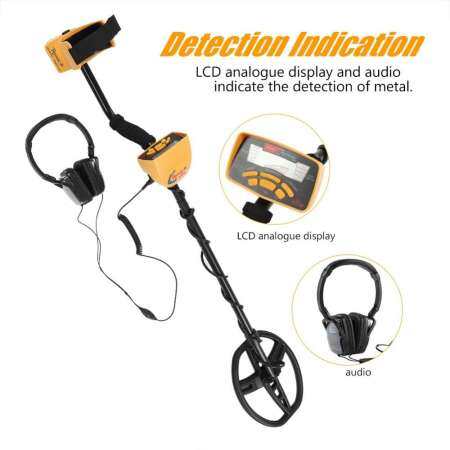 MD6350 Waterproof Deep Sensitive Metal Detector Searching Gold Digger Treasure