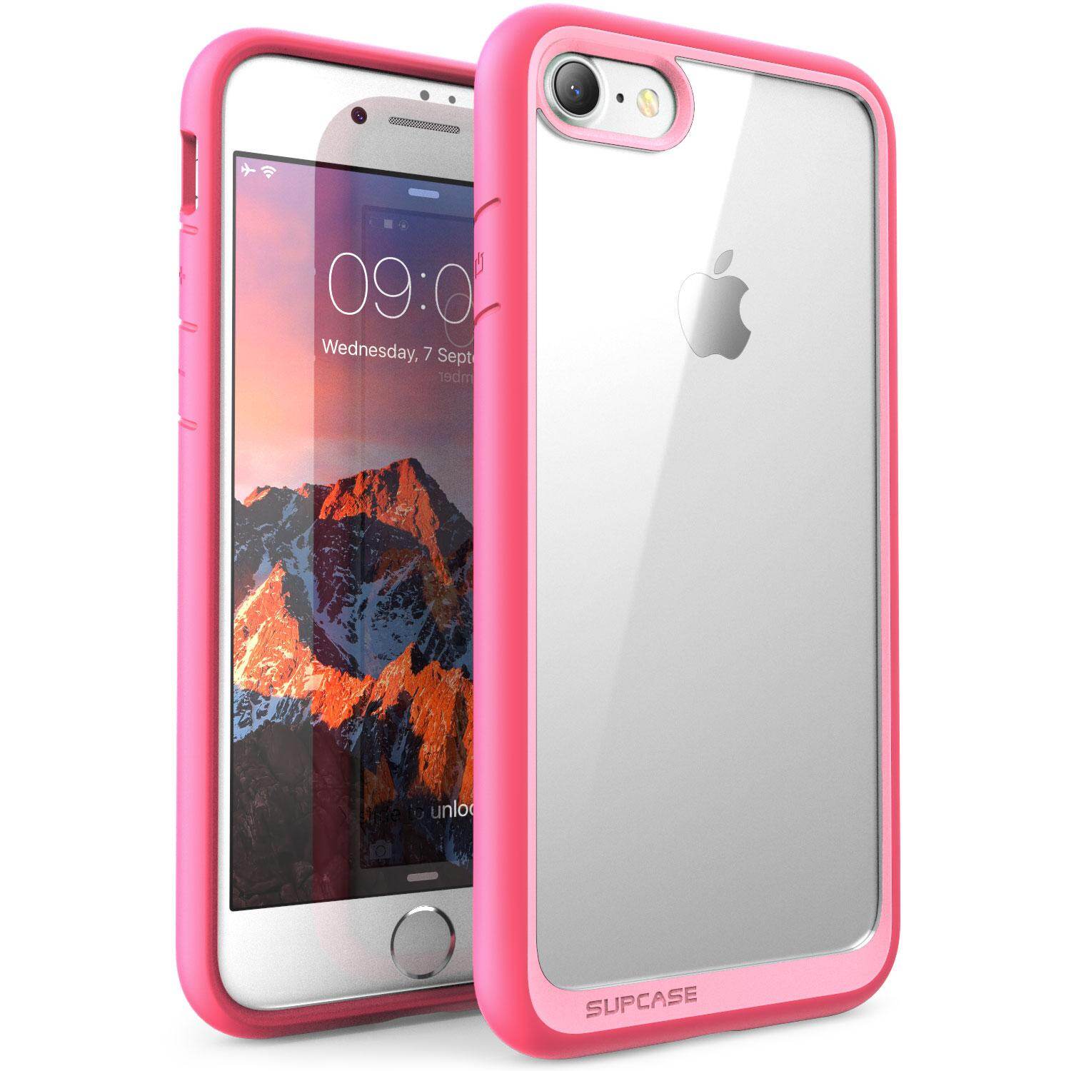 Vỏ SUPCASE Cho iPhone SE 2020/Iphone 8/Iphone 7 Vỏ Bảo Vệ Lai Cao Cấp Vỏ Ốp Trong Suốt
