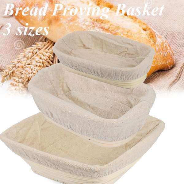 Bread Proving Basket Proofing Basket Loaf Banneton Rattan Basket Linen Liner