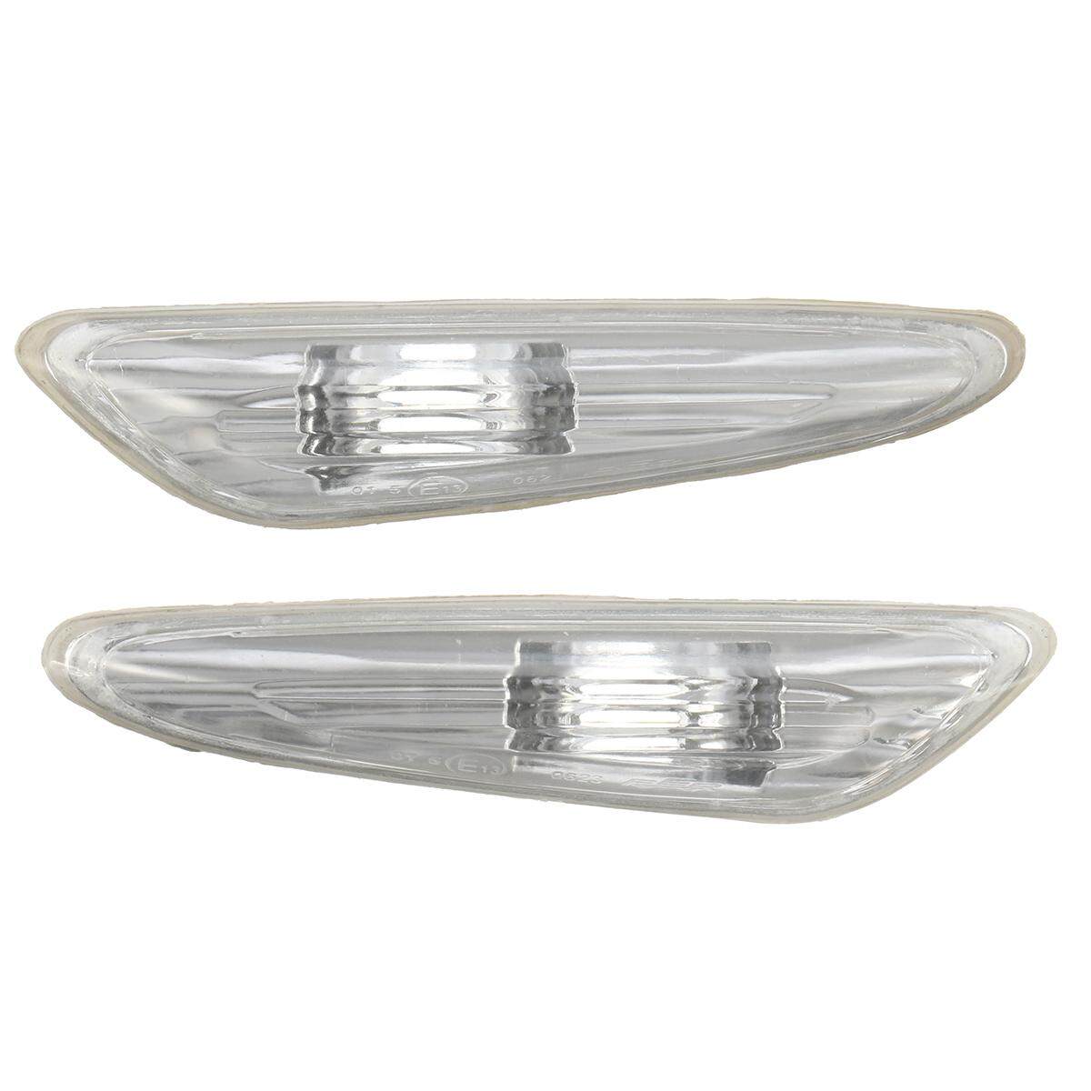 Genuine BMW 3 E46 01 05 X3 E83 03 11 Pair Side Clear Indicator Repeater