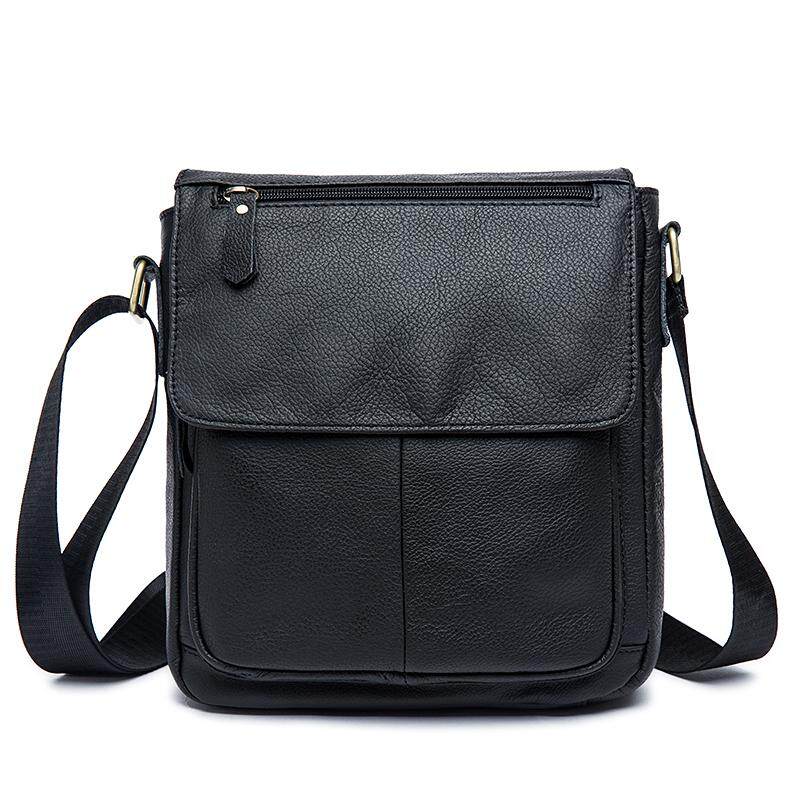 men's genuine leather messenger bags
